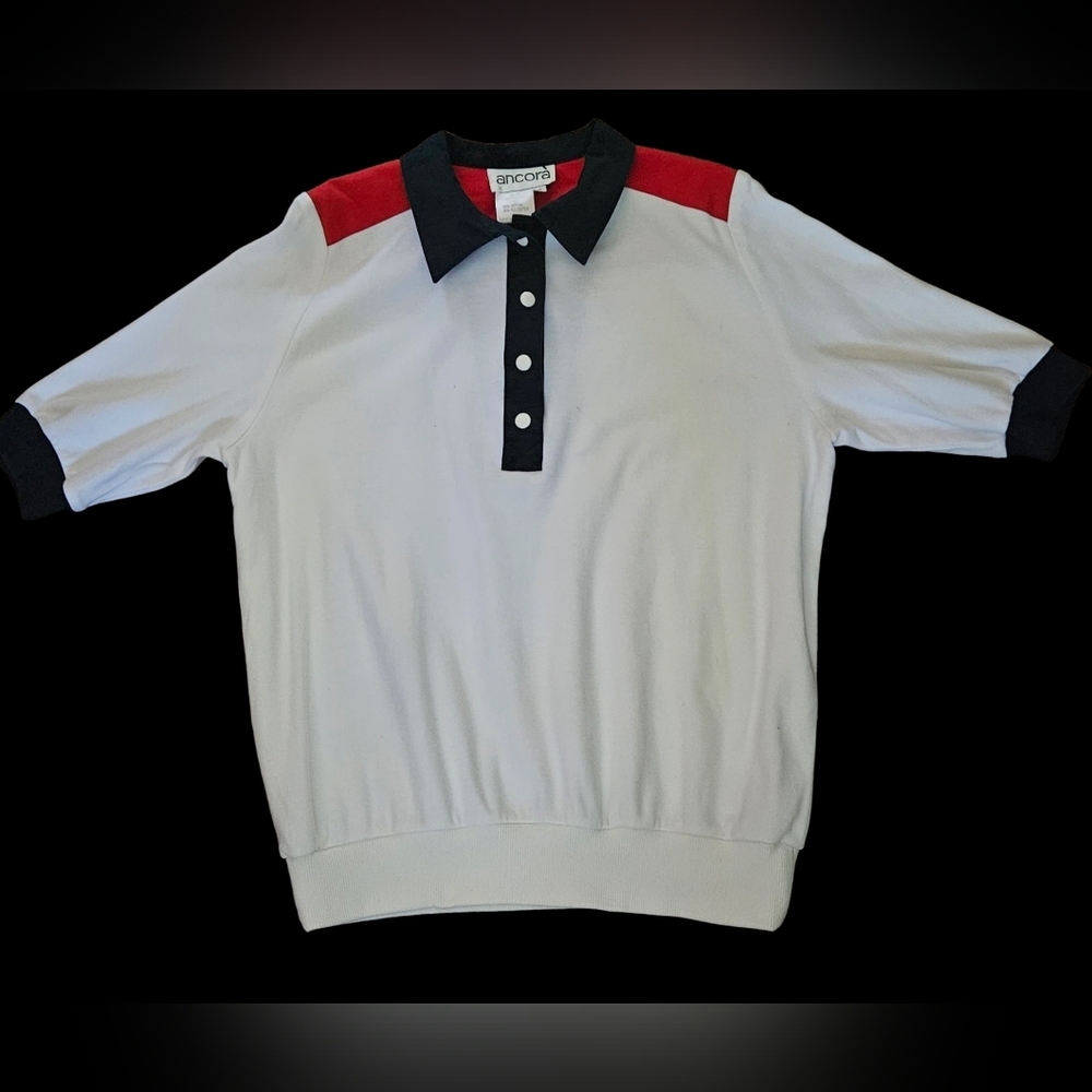 🌞Vintage Ancora Top PERFECT 4TH OF JULY